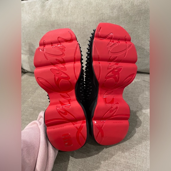 Christian Louboutin Spike Sock Cloth Sneakers. 🖤🌸 - Picture 8 of 8